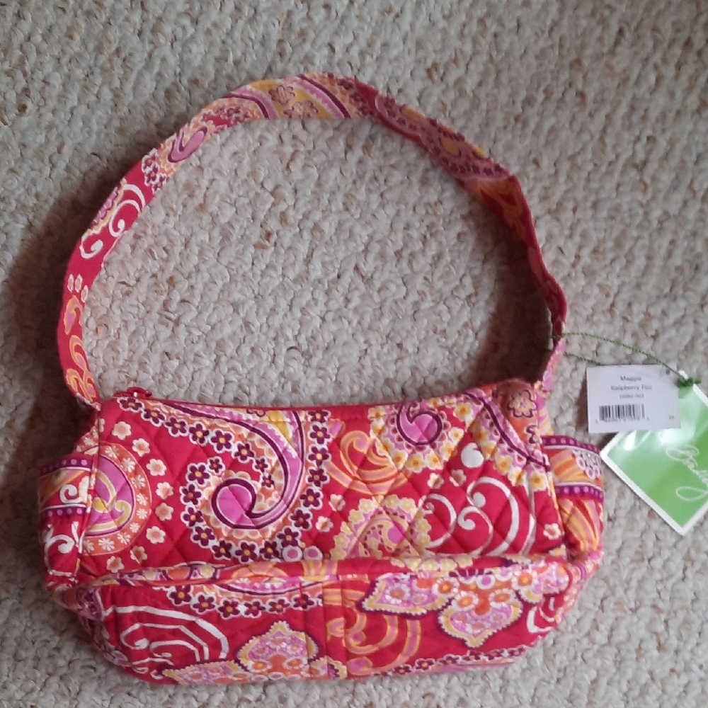 Vera Bradley Vibrant Paisley Shoulder Bag